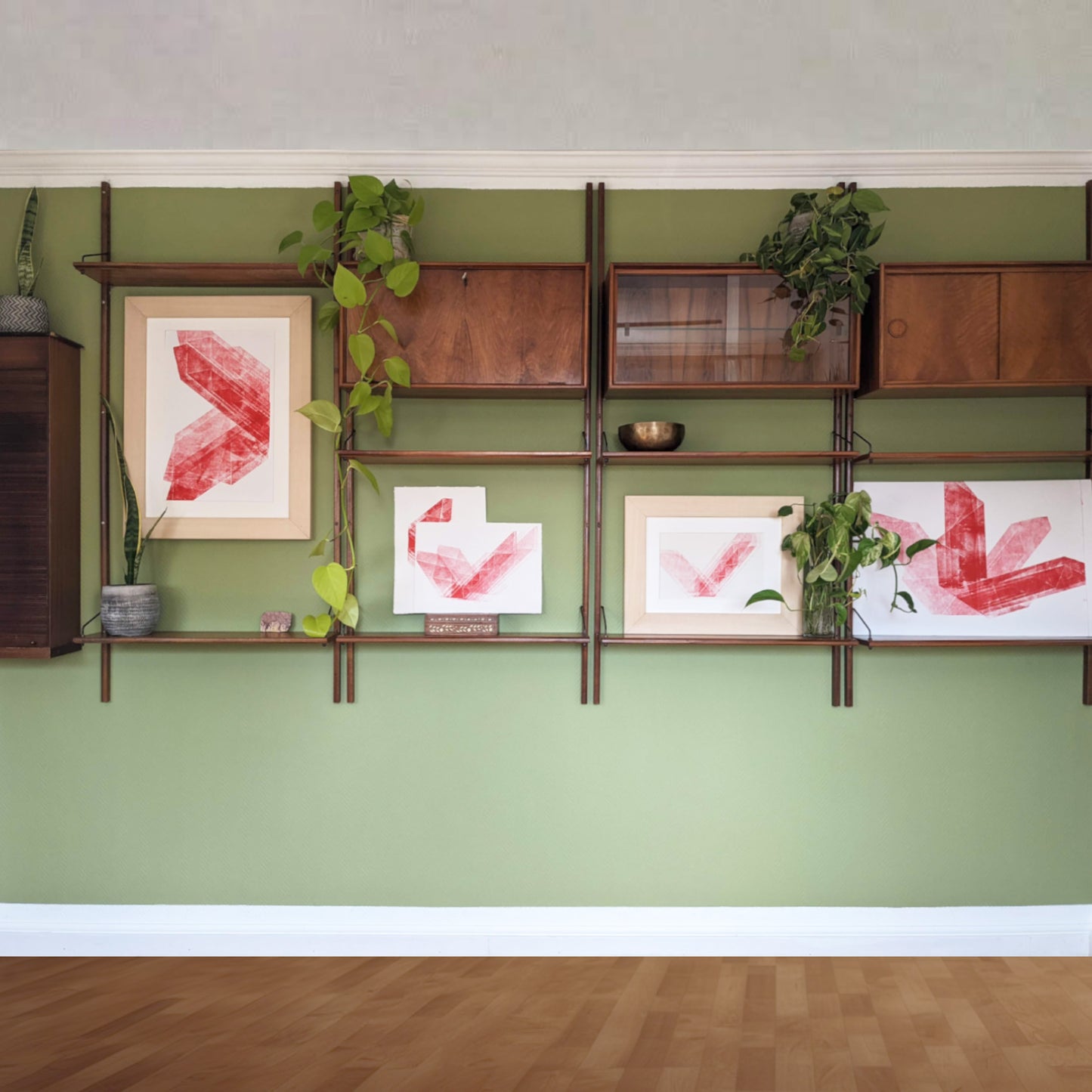 Staccato Growth Aligned   500 x 710 mm