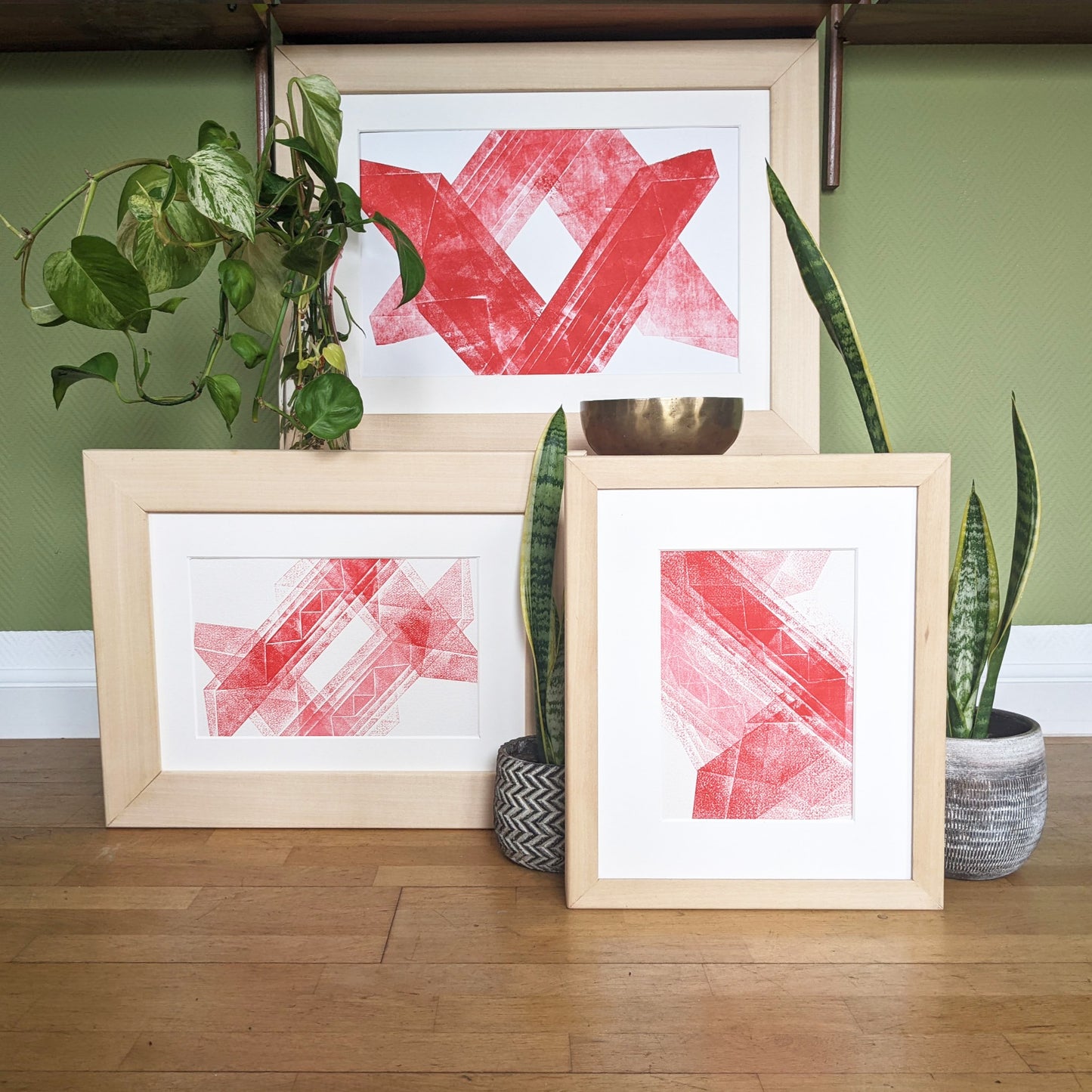 Open or Close Embrace in Motion II   500 x 710 mm