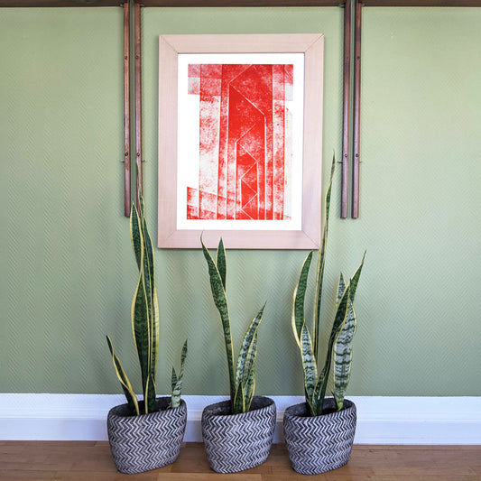 Staccato Growth Detail, fine art print
